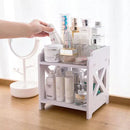 Sundries Waterproof PVC Desktop Rack (2 Tier) - myhomestore.com.pk