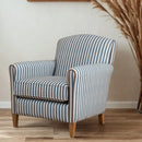 Accent Armchair With Stripe Design - myhomestore.com.pk