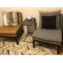 Metal C shape Side Table - myhomestore.com.pk