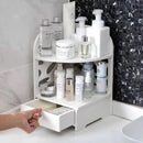 Makeup Floor Corner Organizer Rack - myhomestore.com.pk