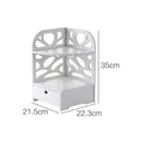 Makeup Floor Corner Organizer Rack - myhomestore.com.pk