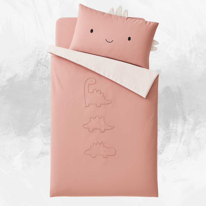 Kids Embroidered Comforter and Pillow