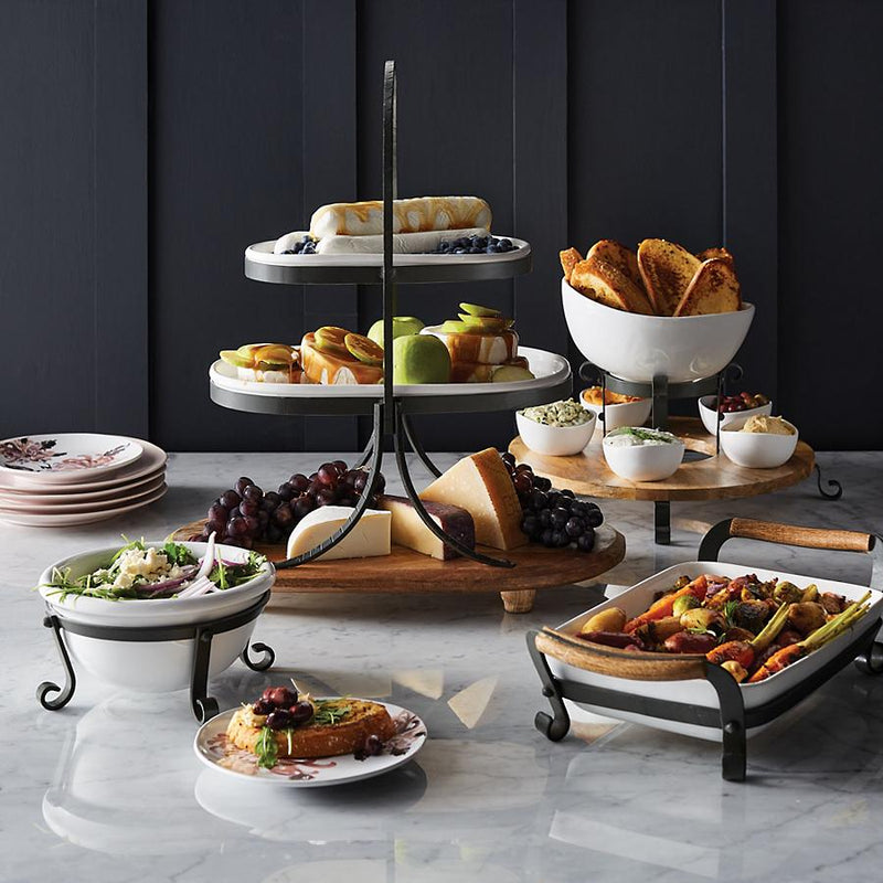 3-Tier Western Serving Tray