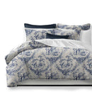 Navy Printed Bedding Duvet Set - myhomestore.com.pk