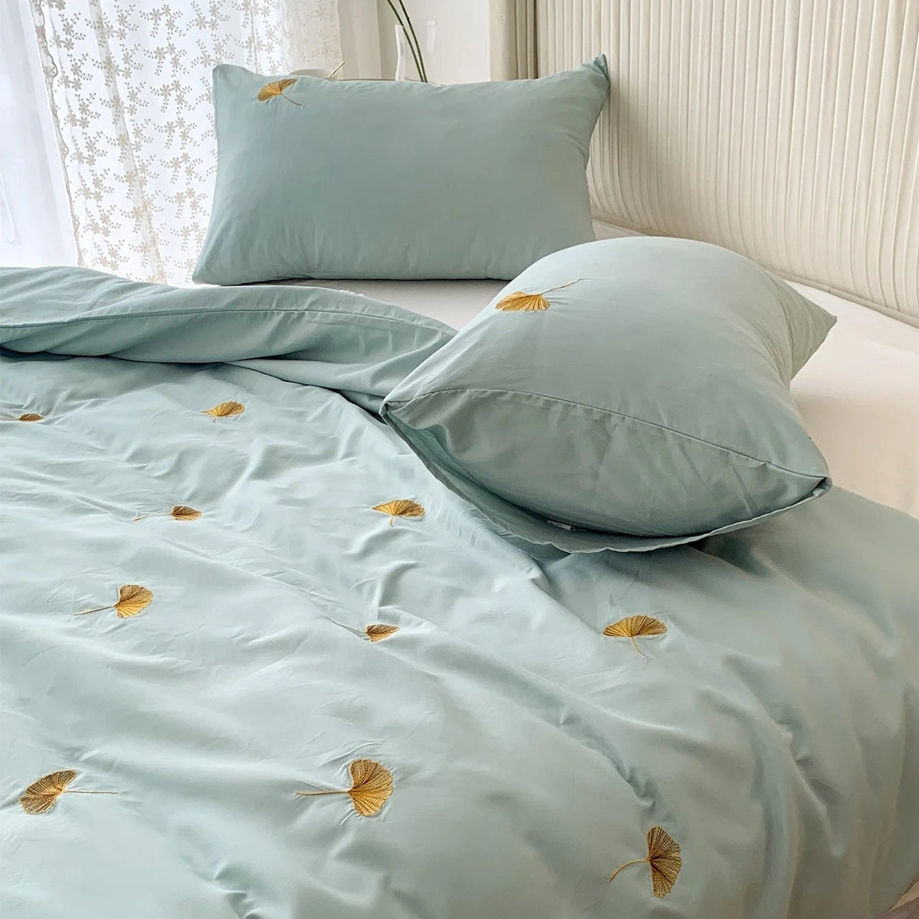 Embroidered Bedding Set