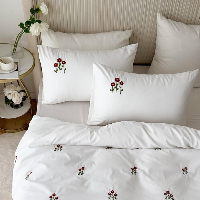Sunflower Embroidered Bedding