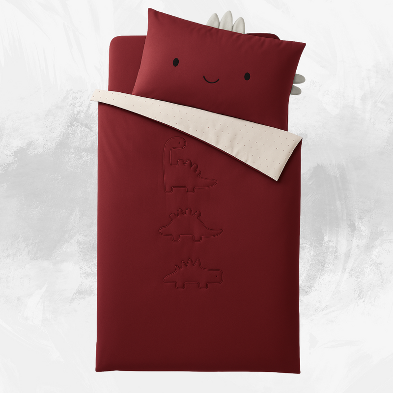 Kids Embroidered Comforter and Pillow