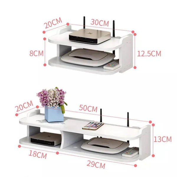 Floating Wifi Lounge Living Room Organizer Shelve