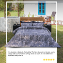 Tropical Printing Bedding Duvet Set – Soft & Vibrant Design