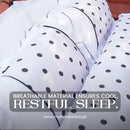 Polka Dots Printed Bedding Duvet Set