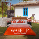 Stripe Duvet Set Orange – Soft, Stylish & Modern Bedding