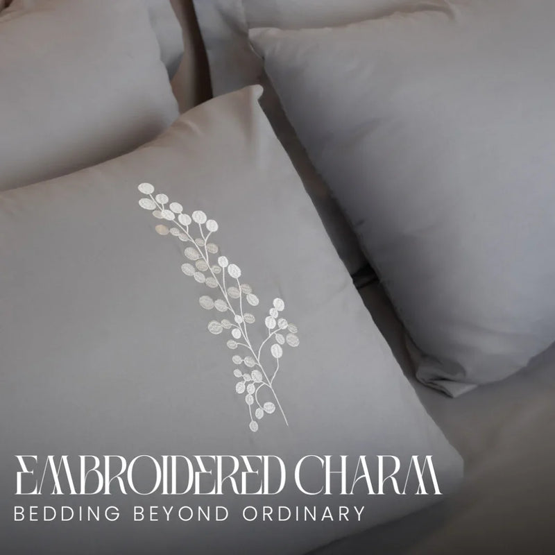 Honesty Embroidered Comforter Set