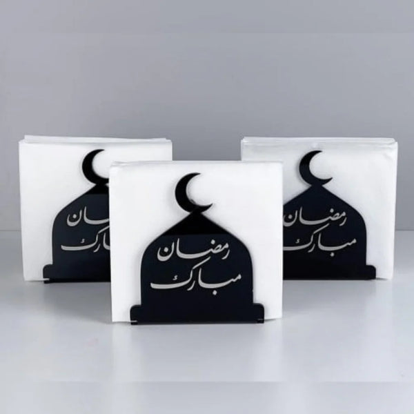 Black Napkin Holder, Dining Table Accessories