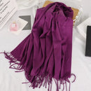 Winter Warm Scarf  ( Plum )