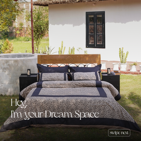 Leopard Printed Duvet Set – Elegant Bedroom Statement