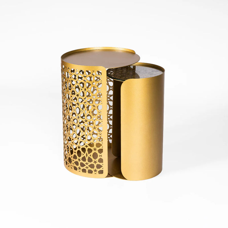 Metal Side Table Set of 2