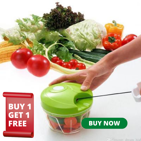 Nicer Dicer Vegetable Chopper Manual Hand Pull