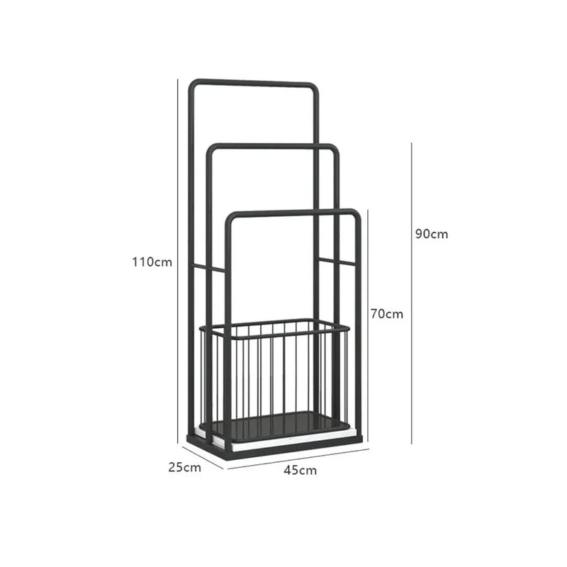 Modern Freestanding Towel Rack with Study Towel Rail