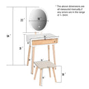 Modern White  Dressing Table