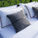 Satin stripe with Baratta Stitch