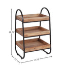 Tall 3-Tier Tray Top End Table - myhomestore.com.pk