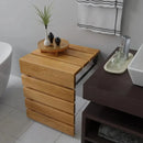 Natural Color Wood Folding Multifunctional Seat - myhomestore.com.pk