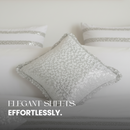 Bridal Bedding Duvet Cover Bardot Oyster