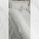 White Crown Baby Cot Set - myhomestore.com.pk