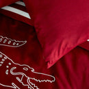 Big Lacoste Embroidery Duvet Set