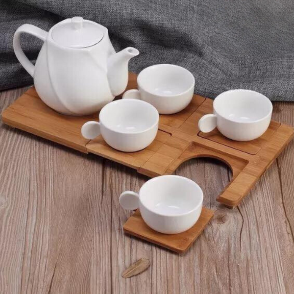 Wooden Tea Set Tray