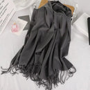 Winter Warm Scarf  ( Gray )