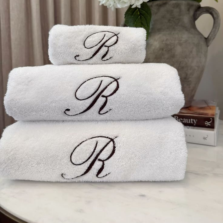3 Piece Bath Towel Embroidered - myhomestore.com.pk