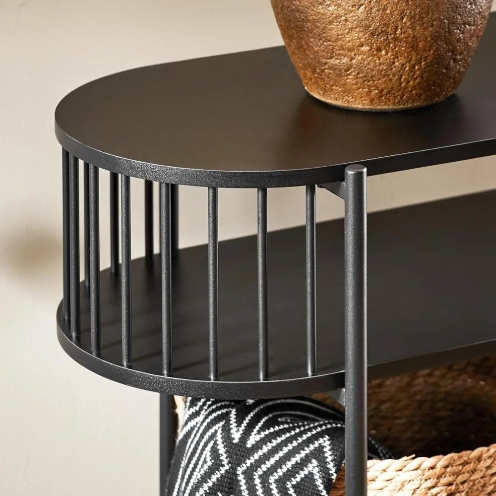 3 Tiers Console Table Hall Table Living Room Console Table - myhomestore.com.pk