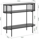 3 Tiers Console Table Hall Table Living Room Console Table - myhomestore.com.pk