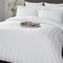 Satin Stripe Duvet Set Wide Lines - myhomestore.com.pk