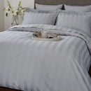 Satin Stripe Duvet Set Wide Lines - myhomestore.com.pk