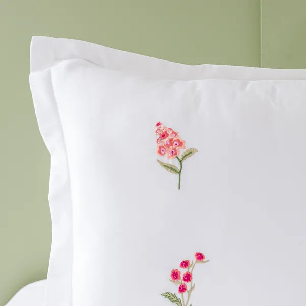 Rosetta Floral Embroidered Bedsheet