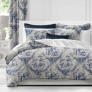 Navy Printed Bedding Duvet Set - myhomestore.com.pk