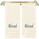 Blessed (Set of 2 Bath Towels) for Bathroom - myhomestore.com.pk