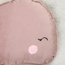 Pink Whale Baby Cushion - myhomestore.com.pk