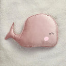 Pink Whale Baby Cushion - myhomestore.com.pk