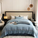 Multi Embroidered Baratta Stitch Tetra Line Duvet Set - myhomestore.com.pk