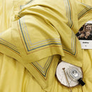 Multi Embroidered Baratta Stitch Tetra Line Duvet Set - myhomestore.com.pk
