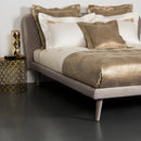 Leaf Gold Embroidered Splendor