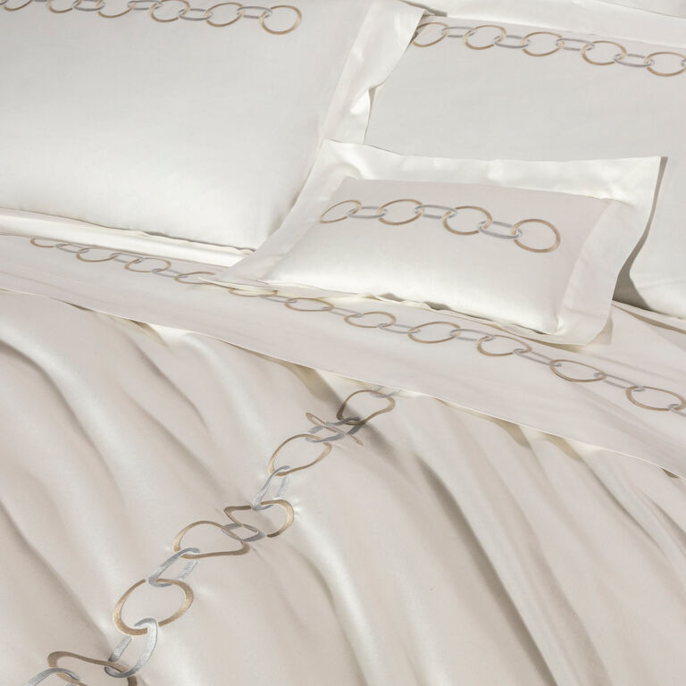 LINKS Embroidery Duvet Set