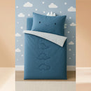 Kids Embroidered Comforter and Pillow