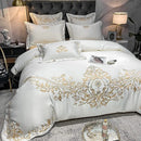 Gold Embroidery Duvet Set - myhomestore.com.pk