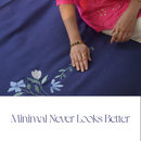 Embroidered Bedding Midnight Garden