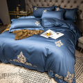 Elegant Embroidery Duvet Set