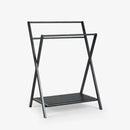 Black Folding Towel Rack - myhomestore.com.pk